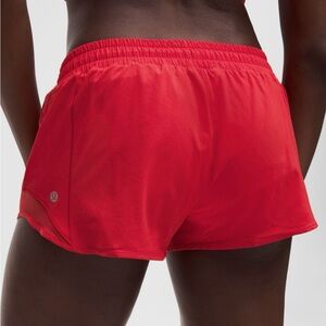 lululemon athletica Women's Vibrant Red Athletic Shorts